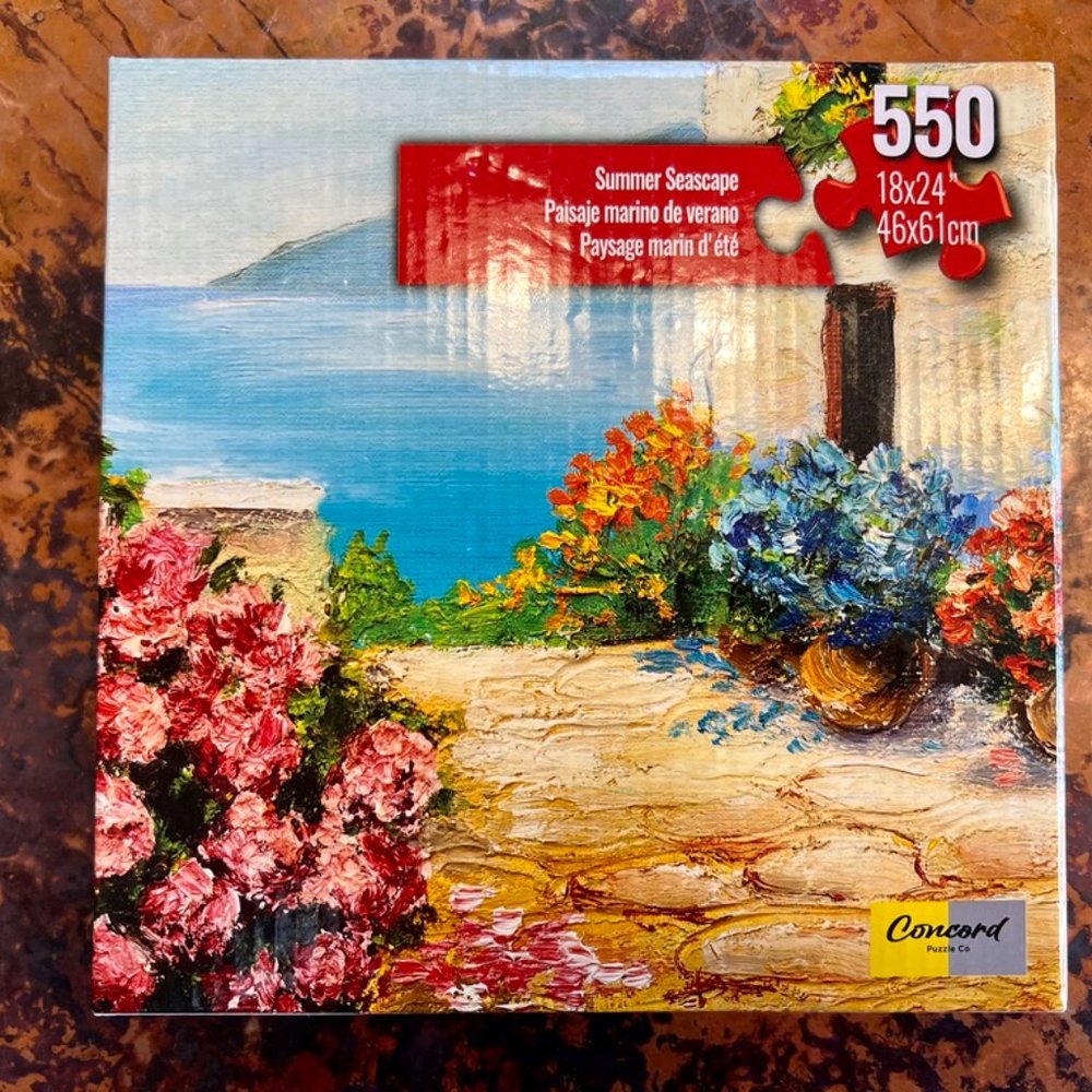FIRM! Summer Seascape Puzzle 550 PC. - Picture 2 of 5
